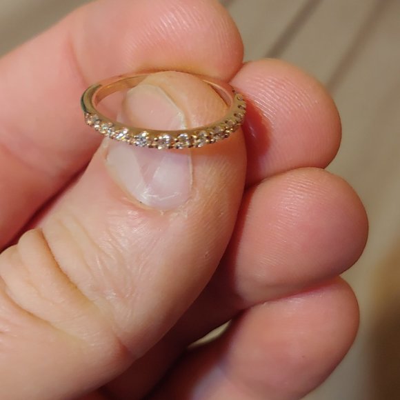 2.48cts Engagement Ring! Diamond Alternative; RARE 14k Rose Gold Ring, Round Cut - Picture 14 of 15